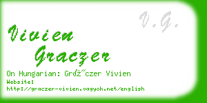 vivien graczer business card